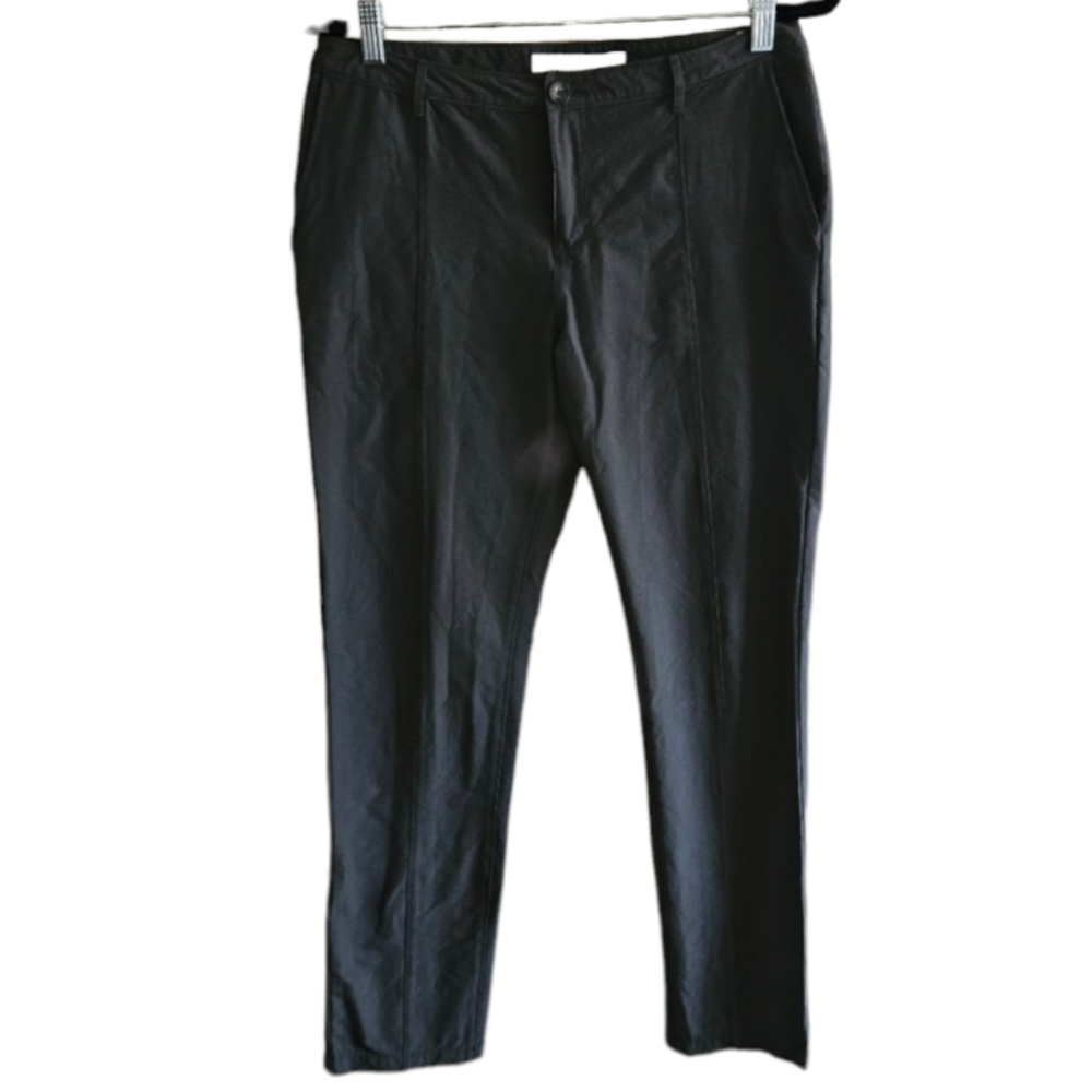 Woolrich Dark Gray Pants Women's Size 8 Nylon Ripstop Classic Everyday Trousers